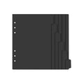 Black Dividers for A5 Binder