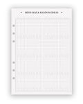 Mindmap & Random Ideas - Planner Insert
