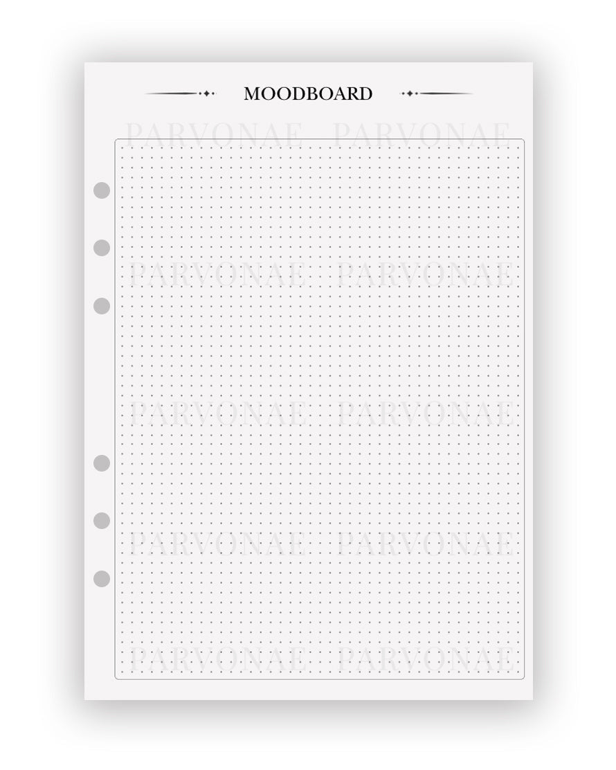 Moodboard - Planner Insert