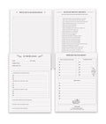 Author Check-In Planner Insert Page Bundle