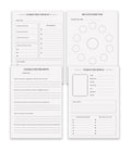 Character Planner Insert Page Bundle