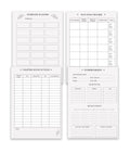 Plotting Planner Insert Page Bundle