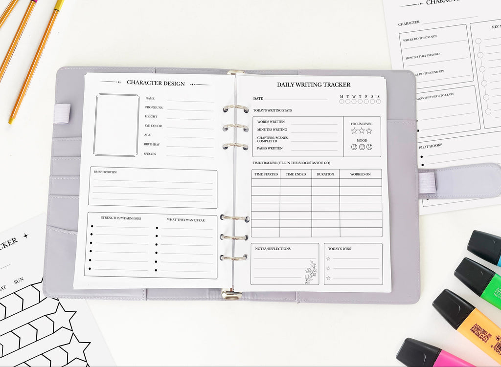 THE ULTIMATE WRITER'S PLANNER BUNDLE