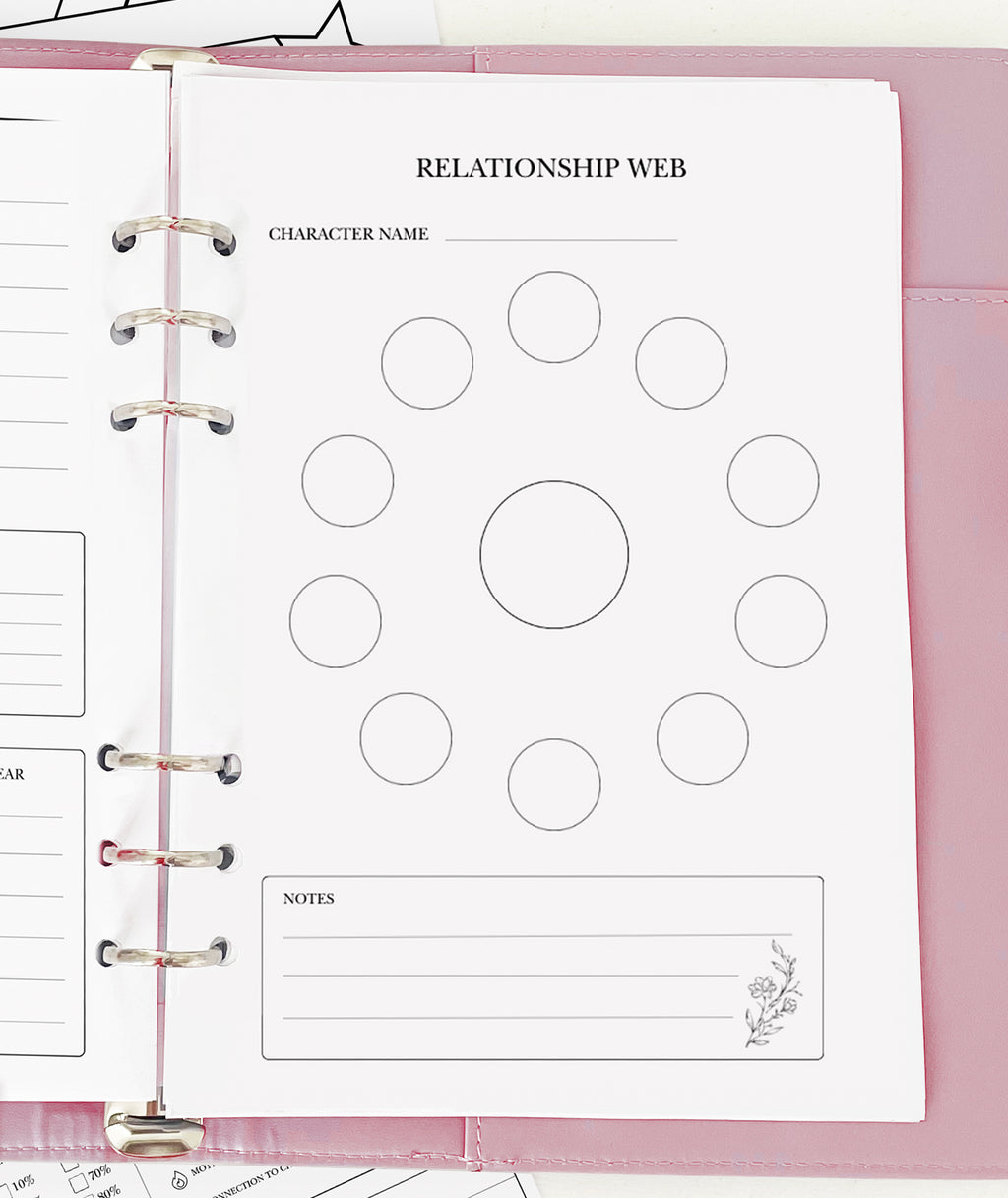 Relationship Web - Planner Insert