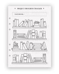Coloring Project Tracker - Planner Insert