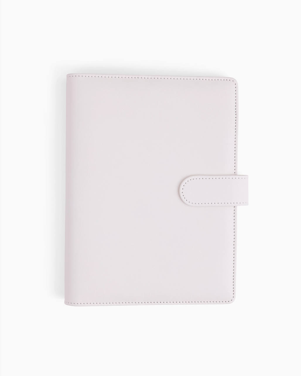 White Planner Cover Binder